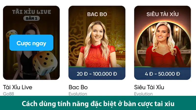 Chơi tài xỉu trực tuyến thắng nhanh nhận thưởng hấp dẫn